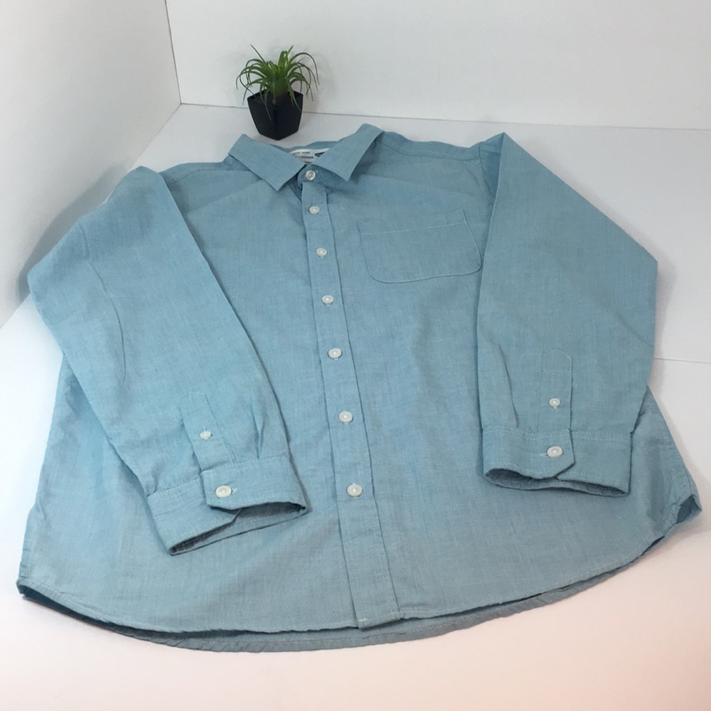 💙OLD NAVY💙LIGHT BLUE CLASSIC SHIRT - Picture 5 of 12